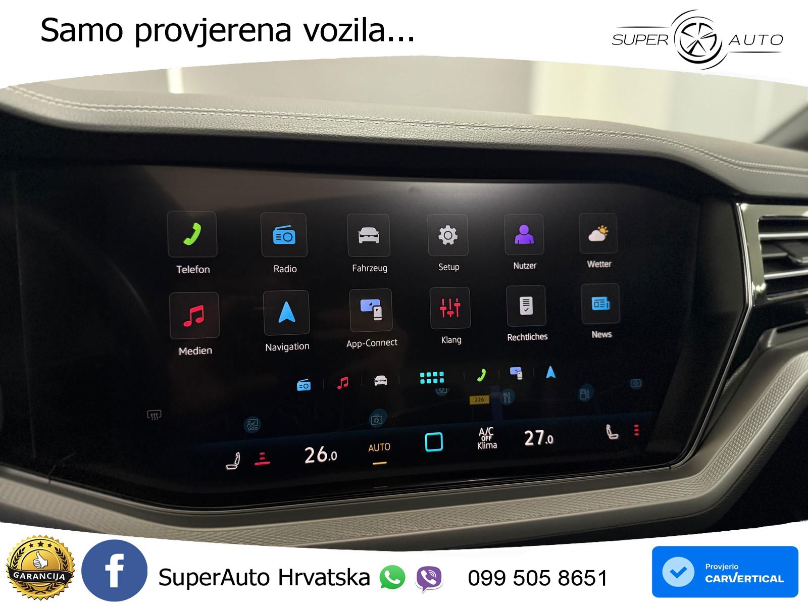 Volkswagen Touareg 3.0 V6 TDI (286 KS) 4MOTION Tiptronic LED+GR SJED+ACC