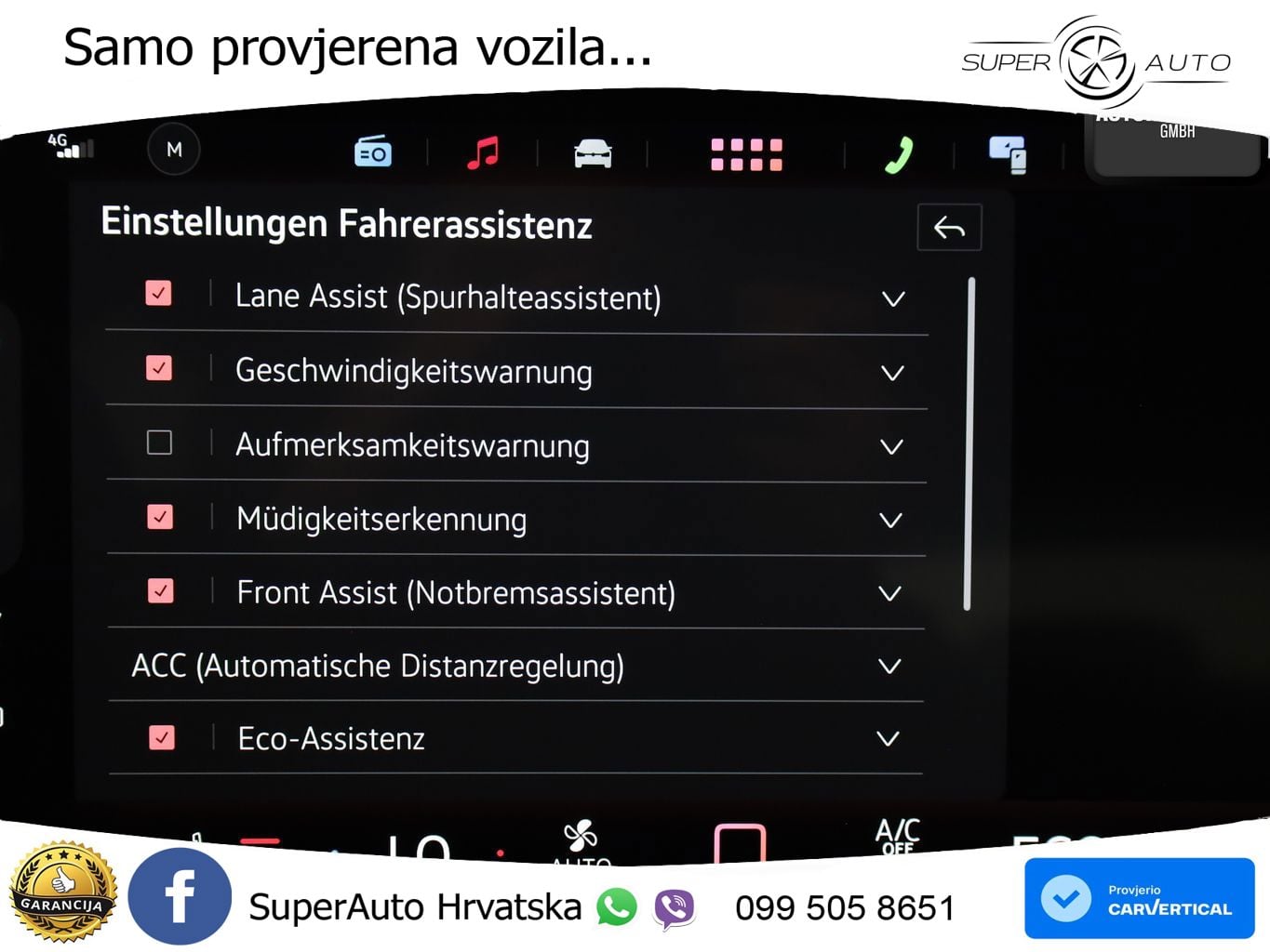 Volkswagen Touareg 3.0 V6 TDI (286 KS) 4MOTION Tiptronic R-Line ZRAČNI+ACC+GR SJED+KAM+PANO