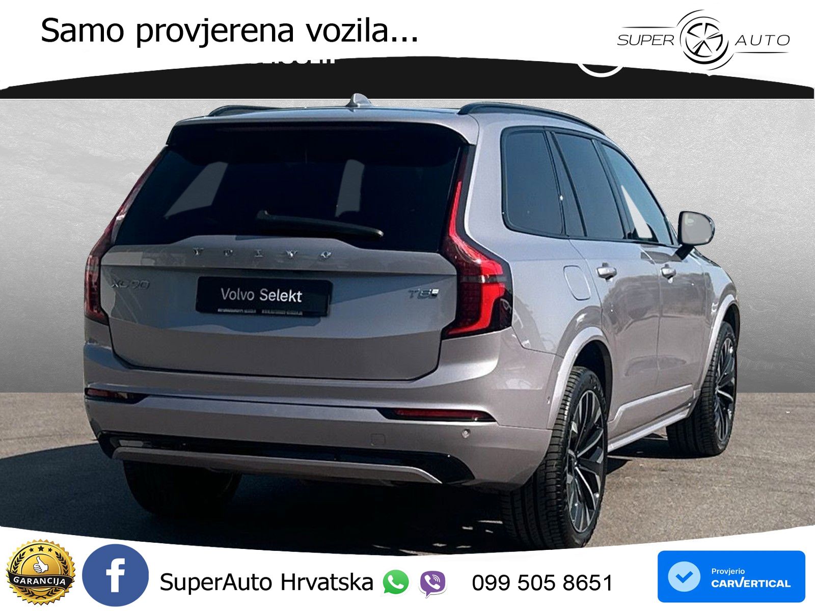Volvo XC90 2.0 T8 AWD Automatic LED+GR SJED+ACC