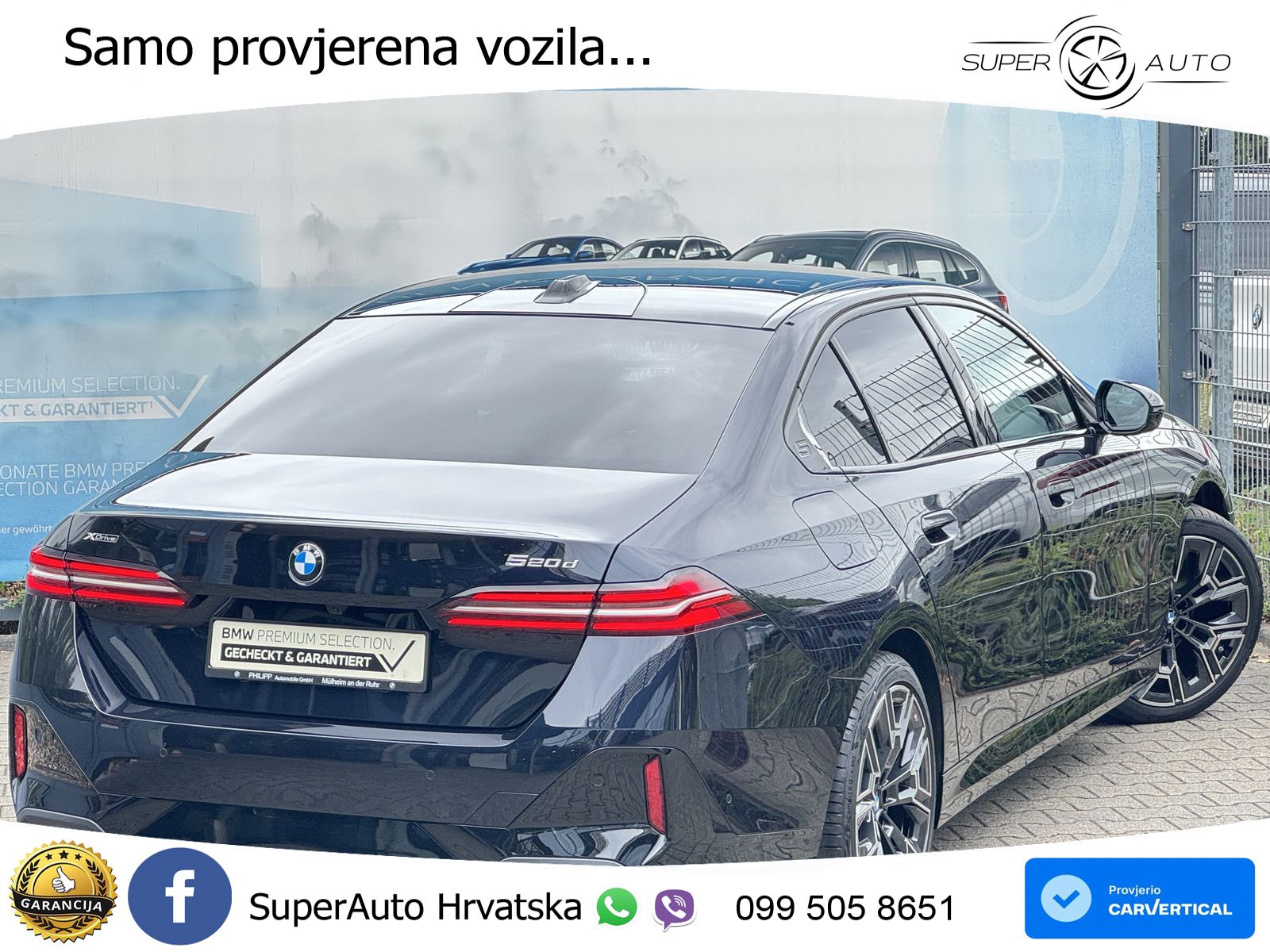 BMW 520d (197 KS) xDrive Steptronic M Sport LED+GR SJED+ACC