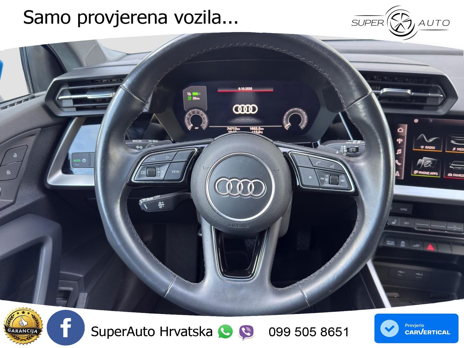 Audi A3 40 TFSIe (204 KS) S tronic S line