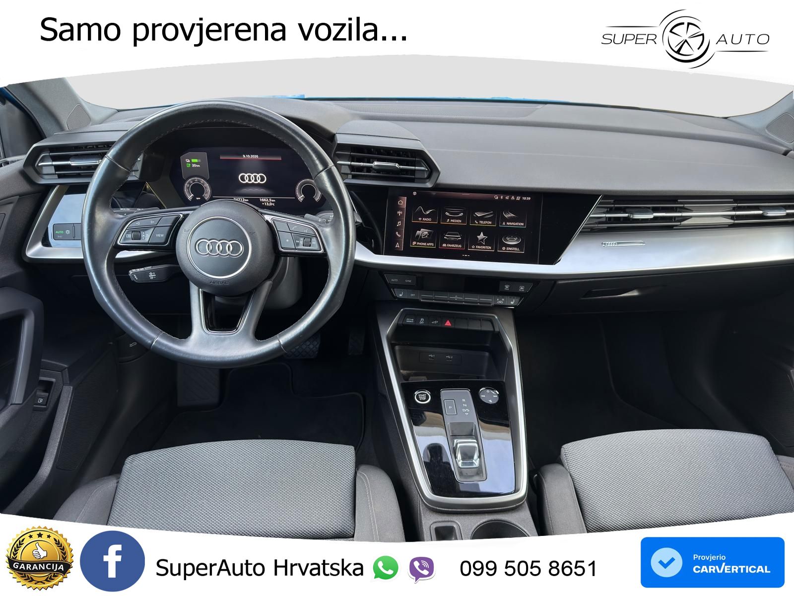 Audi A3 40 TFSIe (204 KS) S tronic S line