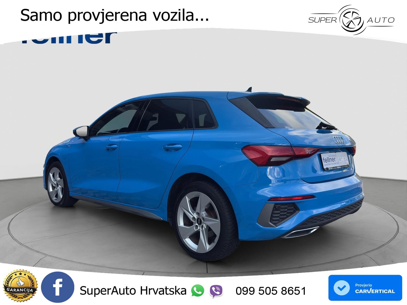 Audi A3 40 TFSIe (204 KS) S tronic S line