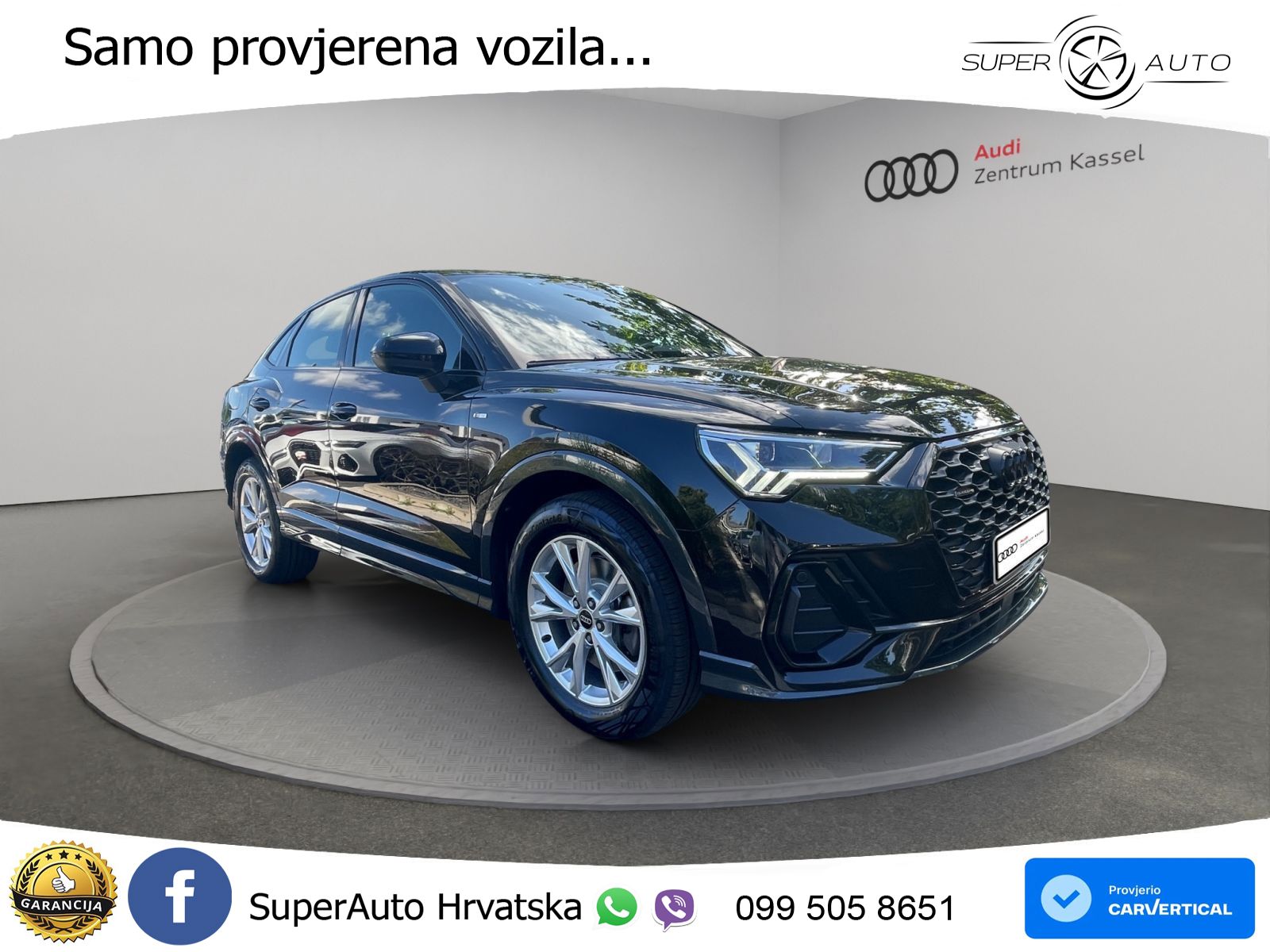 Audi Q3 Sportback 40 TDI (200 KS) quattro S tronic S line