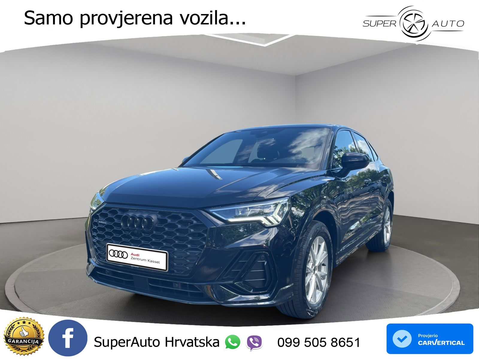 Audi Q3 Sportback 40 TDI (200 KS) quattro S tronic S line