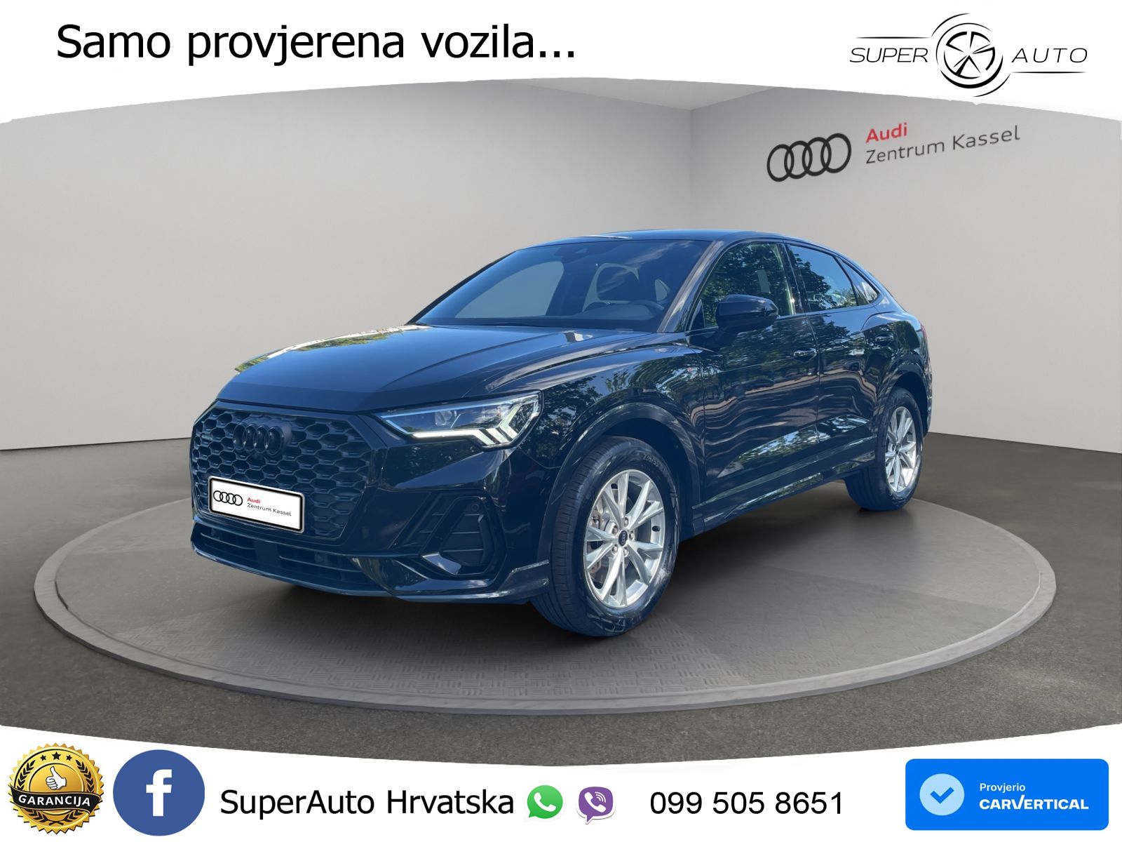 Audi Q3 Sportback 40 TDI (200 KS) quattro S tronic S line