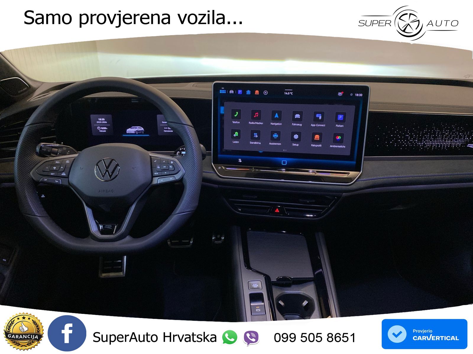 Volkswagen Passat Variant 1.5 TSI (272 KS) eHybrid DSG R-Line MATRIX+GR SJED+KAM
