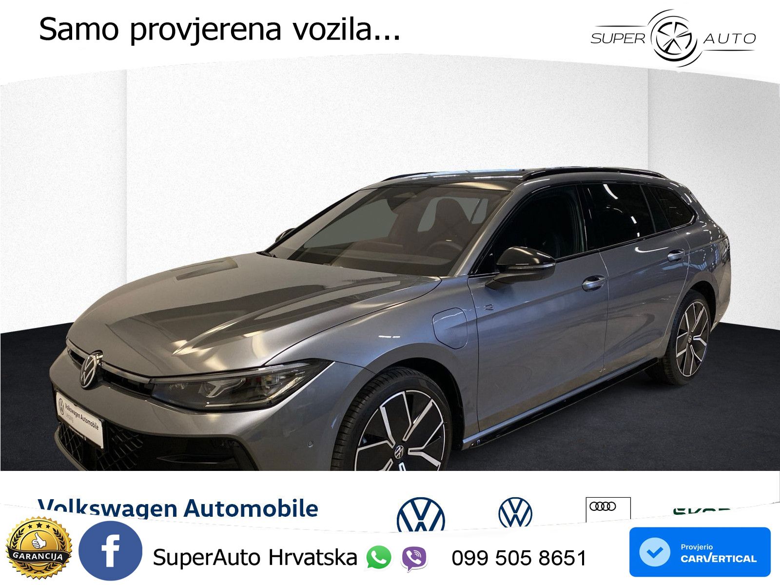 Volkswagen Passat Variant 1.5 TSI (272 KS) eHybrid DSG R-Line MATRIX+GR SJED+KAM