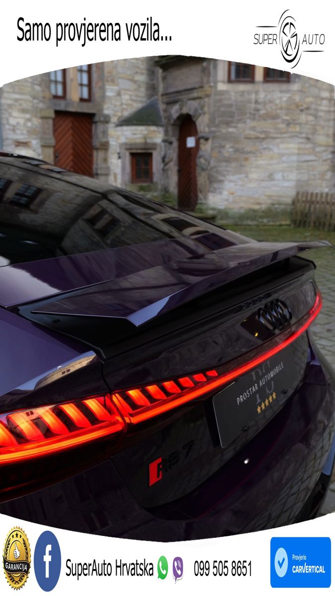 Audi RS7 4.0 TFSI V8 (600 KS) quattro tiptronic LED+GR SJED+ACC