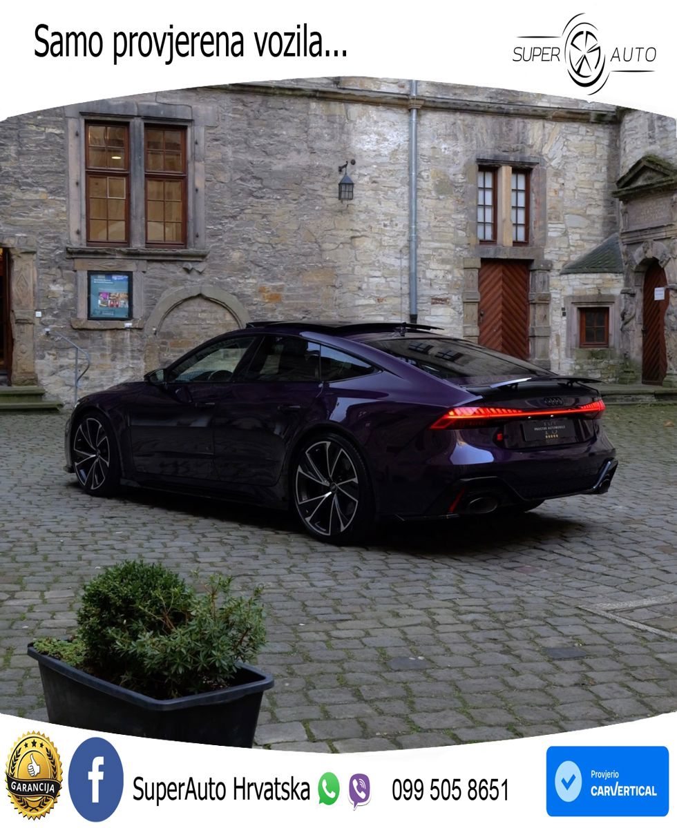 Audi RS7 4.0 TFSI V8 (600 KS) quattro tiptronic LED+GR SJED+ACC