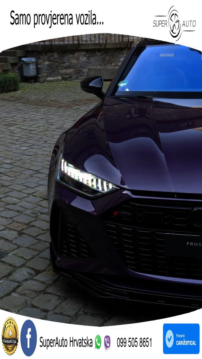 Audi RS7 4.0 TFSI V8 (600 KS) quattro tiptronic LED+GR SJED+ACC