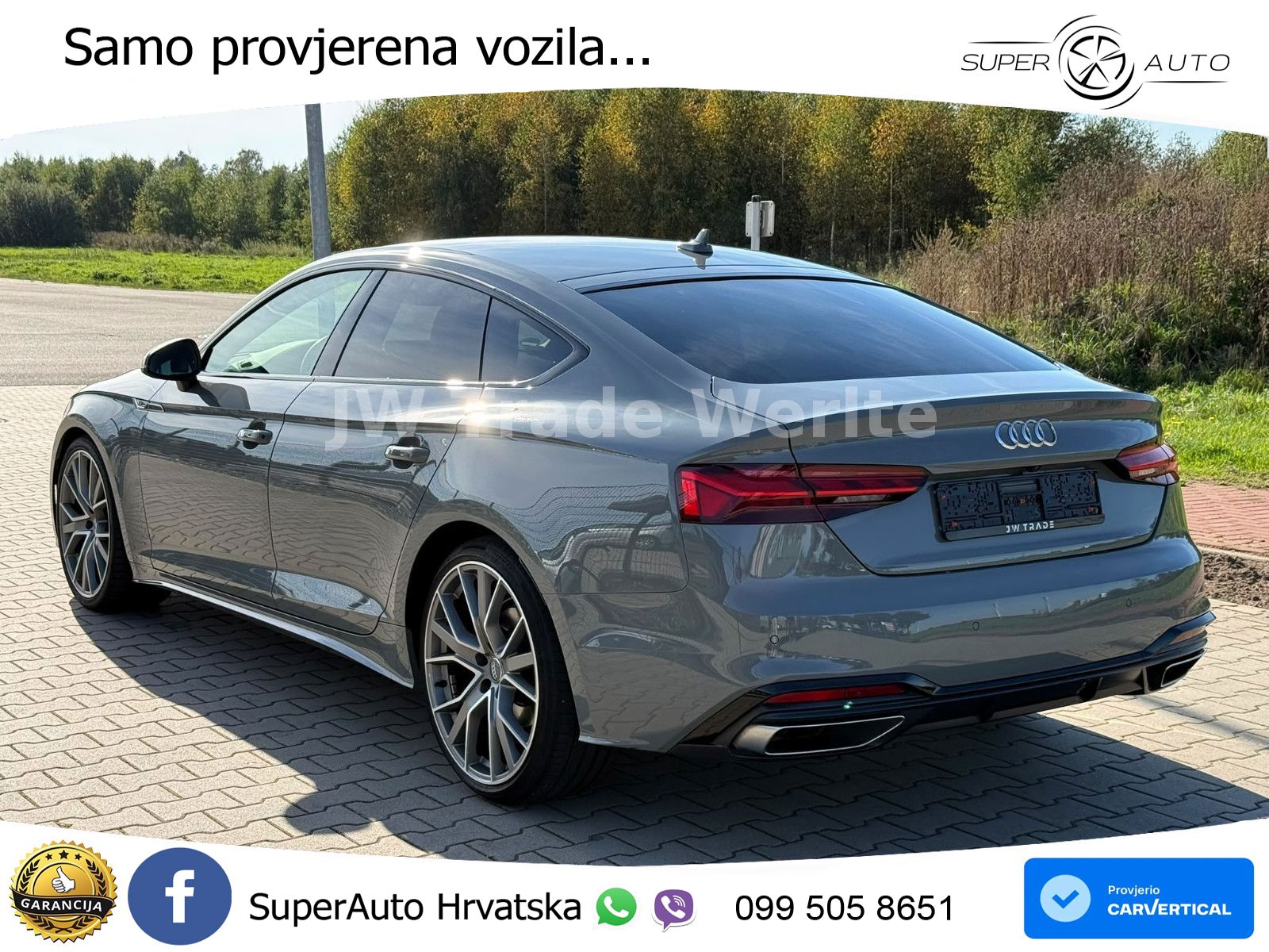 Audi A5 Sportback 40 TFSI (190 KS) S tronic LED+GR SJED+ACC
