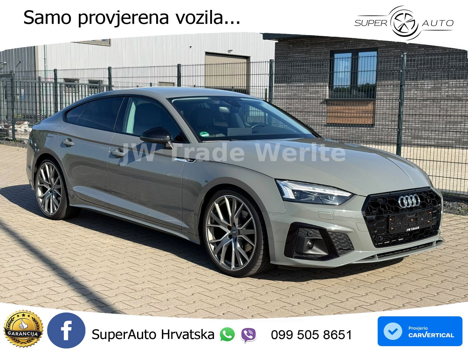 Audi A5 Sportback 40 TFSI (190 KS) S tronic LED+GR SJED+ACC