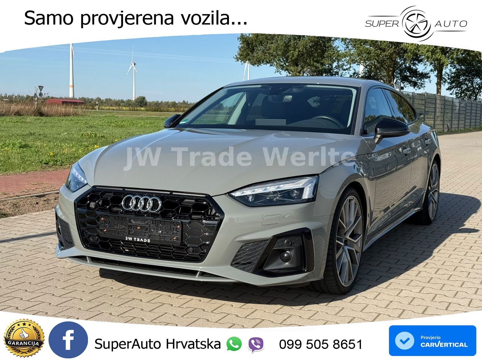 Audi A5 Sportback 40 TFSI (190 KS) S tronic LED+GR SJED+ACC