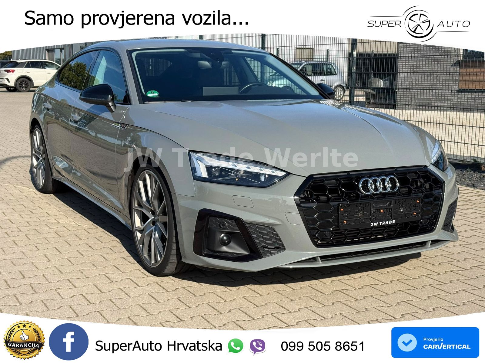 Audi A5 Sportback 40 TFSI (190 KS) S tronic LED+GR SJED+ACC
