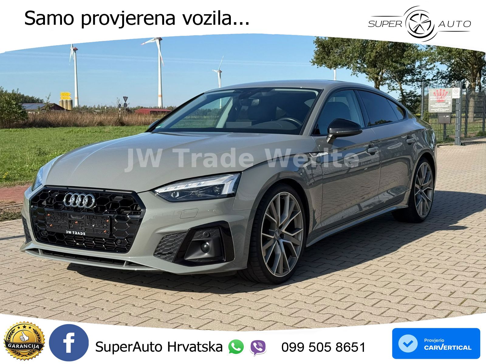 Audi A5 Sportback 40 TFSI (190 KS) S tronic LED+GR SJED+ACC