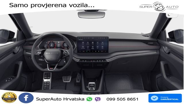 Škoda Octavia Combi RS 2.0 TSI (265 KS) DSG LED+GR SJED+ACC