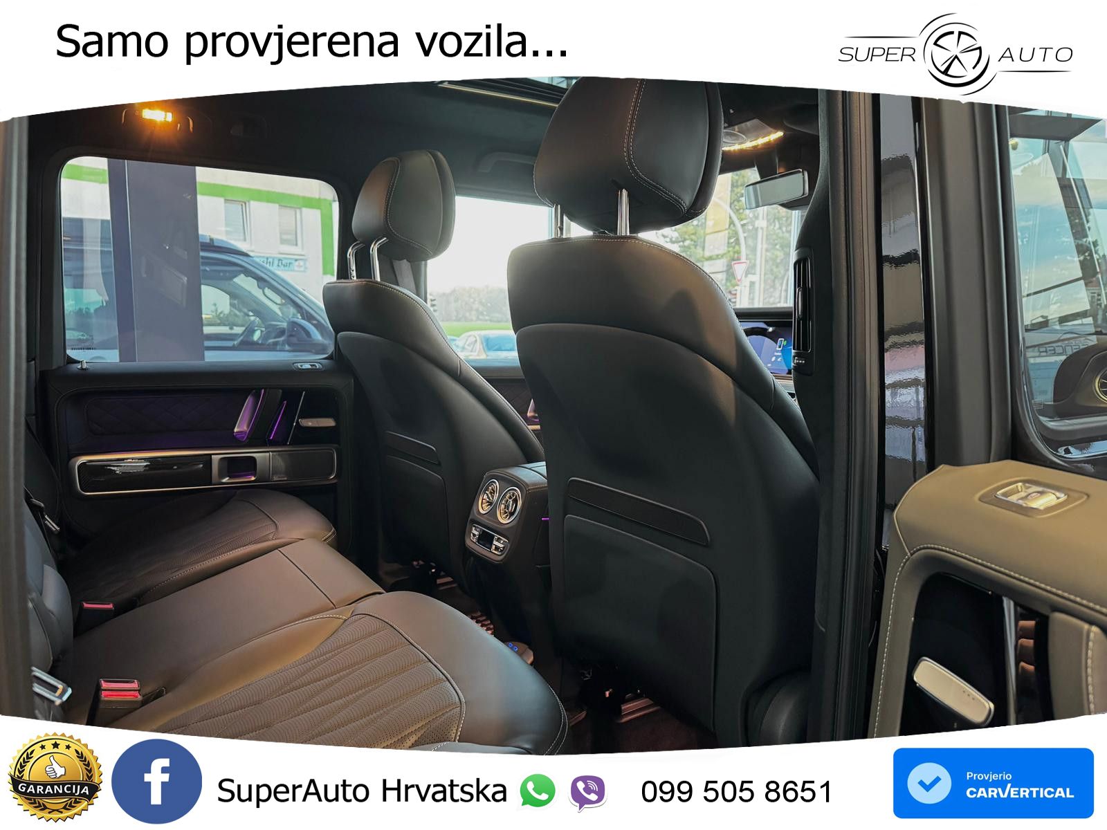 Mercedes AMG G 63 Long V8 (585 KS) 4MATIC 9G-TRONIC AMG SPEEDSHIFT TCT LED+GR SJED+ACC
