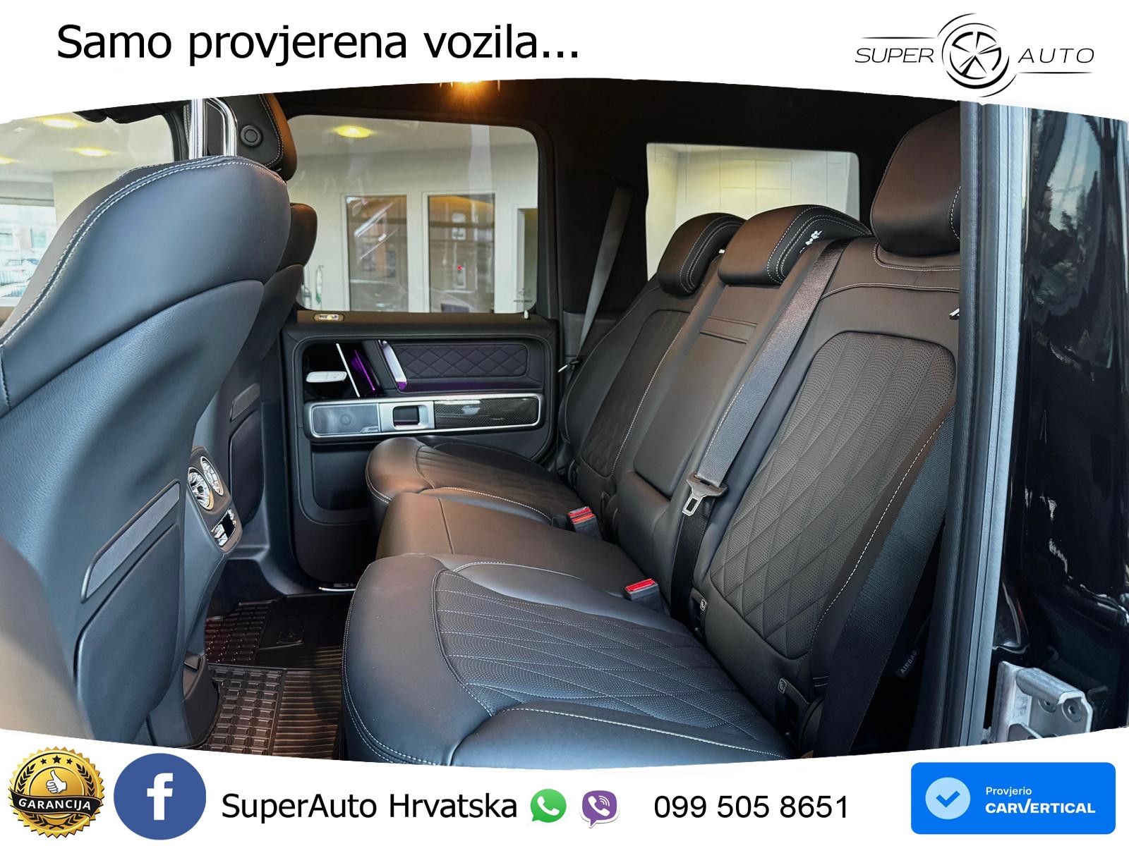 Mercedes AMG G 63 Long V8 (585 KS) 4MATIC 9G-TRONIC AMG SPEEDSHIFT TCT LED+GR SJED+ACC