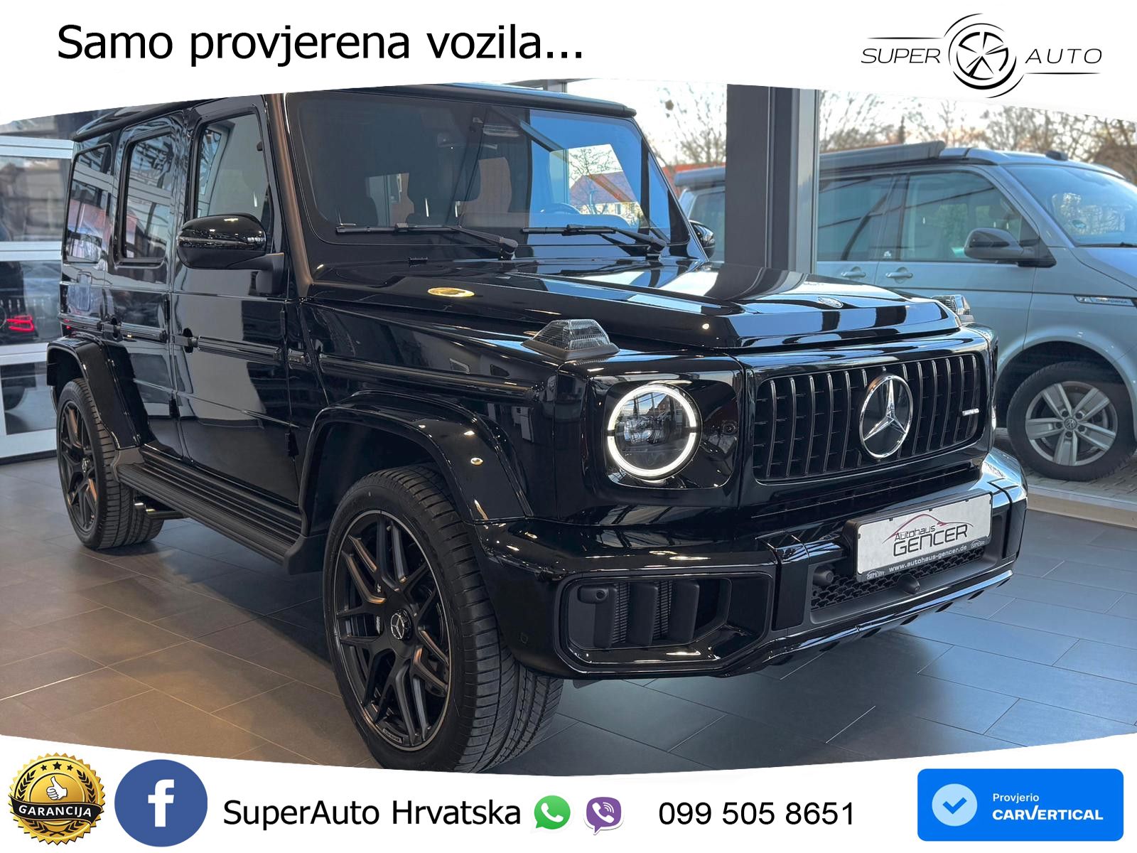 Mercedes AMG G 63 Long V8 (585 KS) 4MATIC 9G-TRONIC AMG SPEEDSHIFT TCT LED+GR SJED+ACC