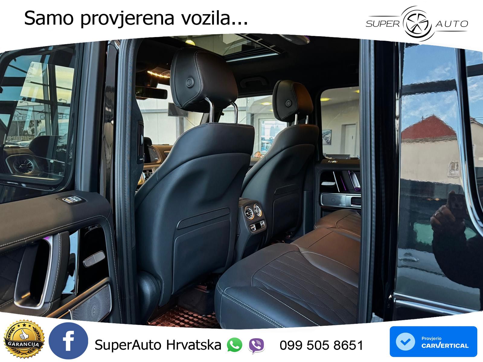 Mercedes AMG G 63 Long V8 (585 KS) 4MATIC 9G-TRONIC AMG SPEEDSHIFT TCT LED+GR SJED+ACC