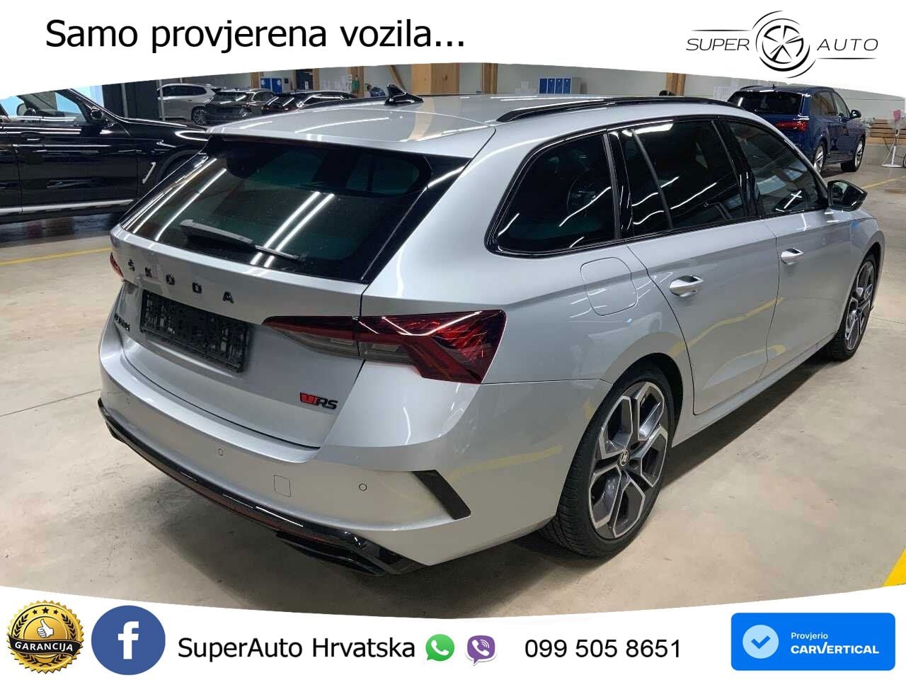 Škoda Octavia Combi RS 2.0 TDI (200 KS) DSG LED+GR SJED+ACC