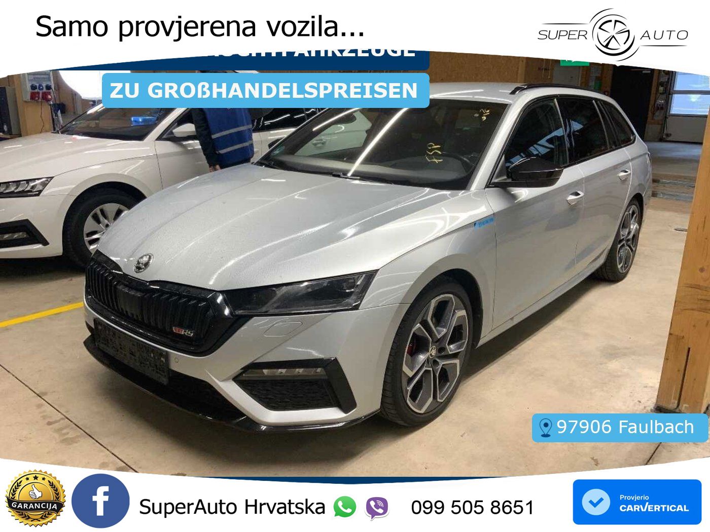 Škoda Octavia Combi RS 2.0 TDI (200 KS) DSG LED+GR SJED+ACC