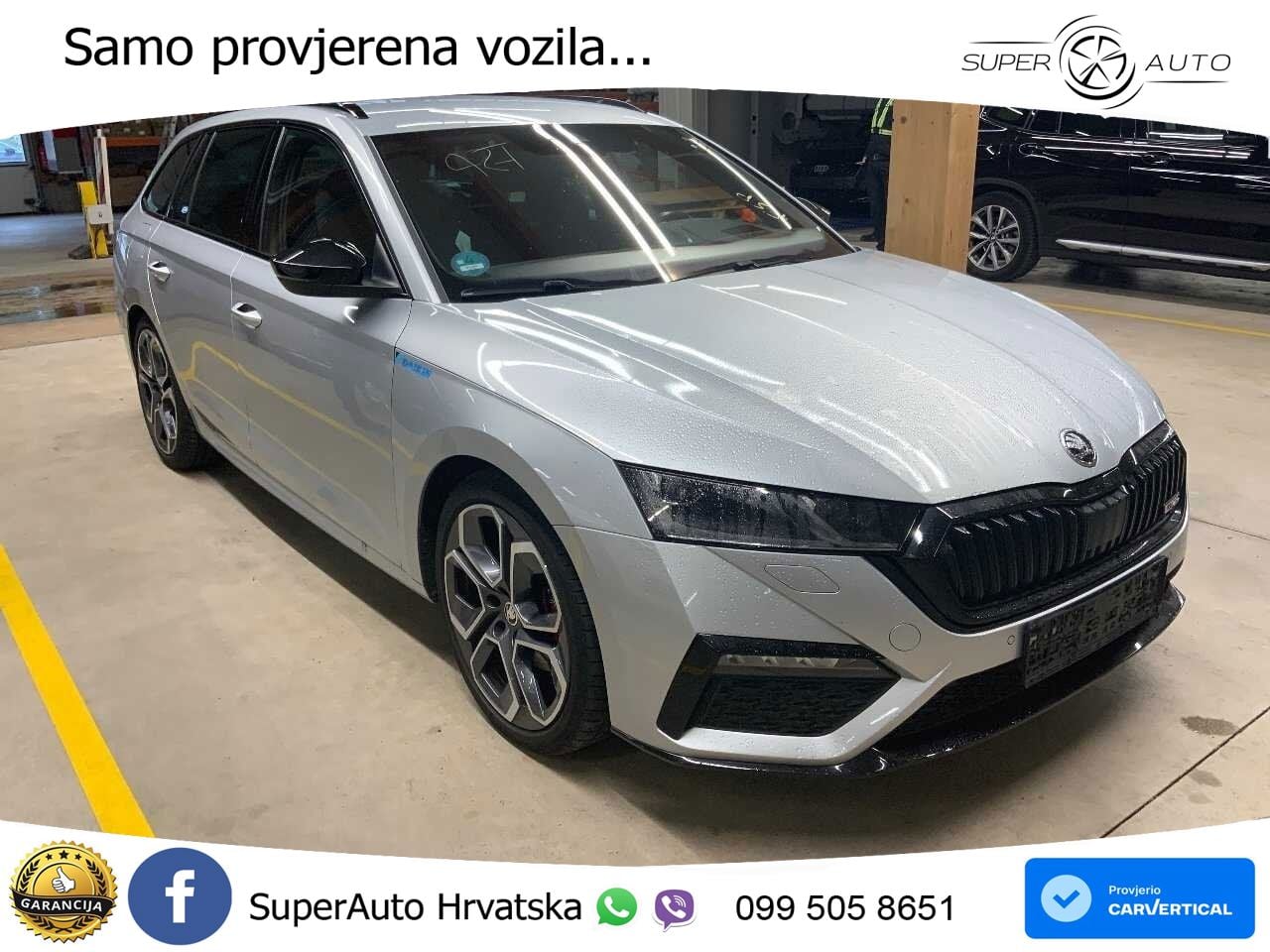 Škoda Octavia Combi RS 2.0 TDI (200 KS) DSG LED+GR SJED+ACC