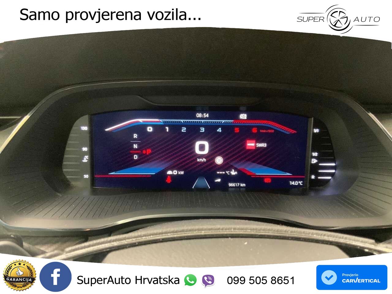 Škoda Octavia Combi RS 2.0 TDI (200 KS) DSG LED+GR SJED+ACC