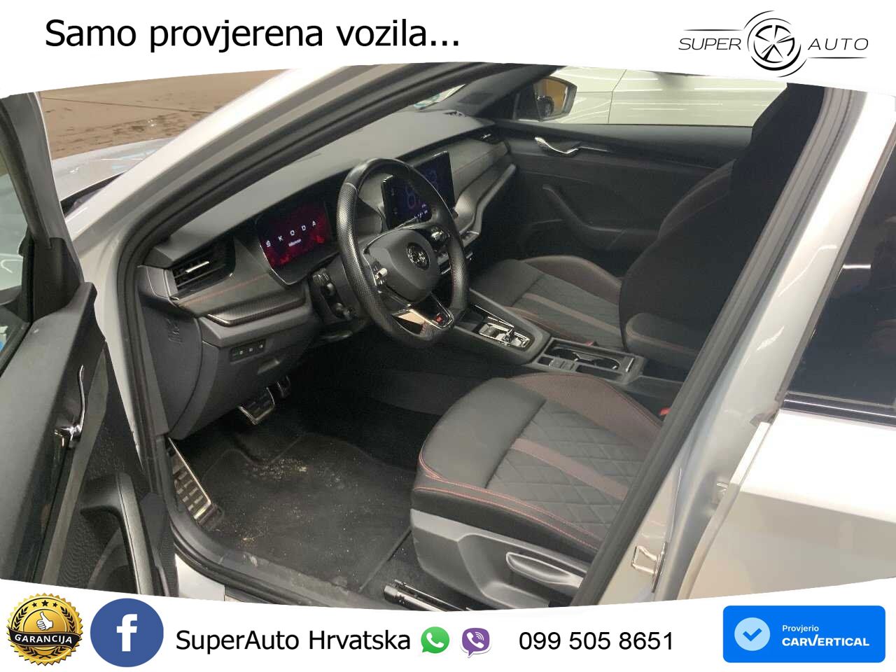 Škoda Octavia Combi RS 2.0 TDI (200 KS) DSG LED+GR SJED+ACC
