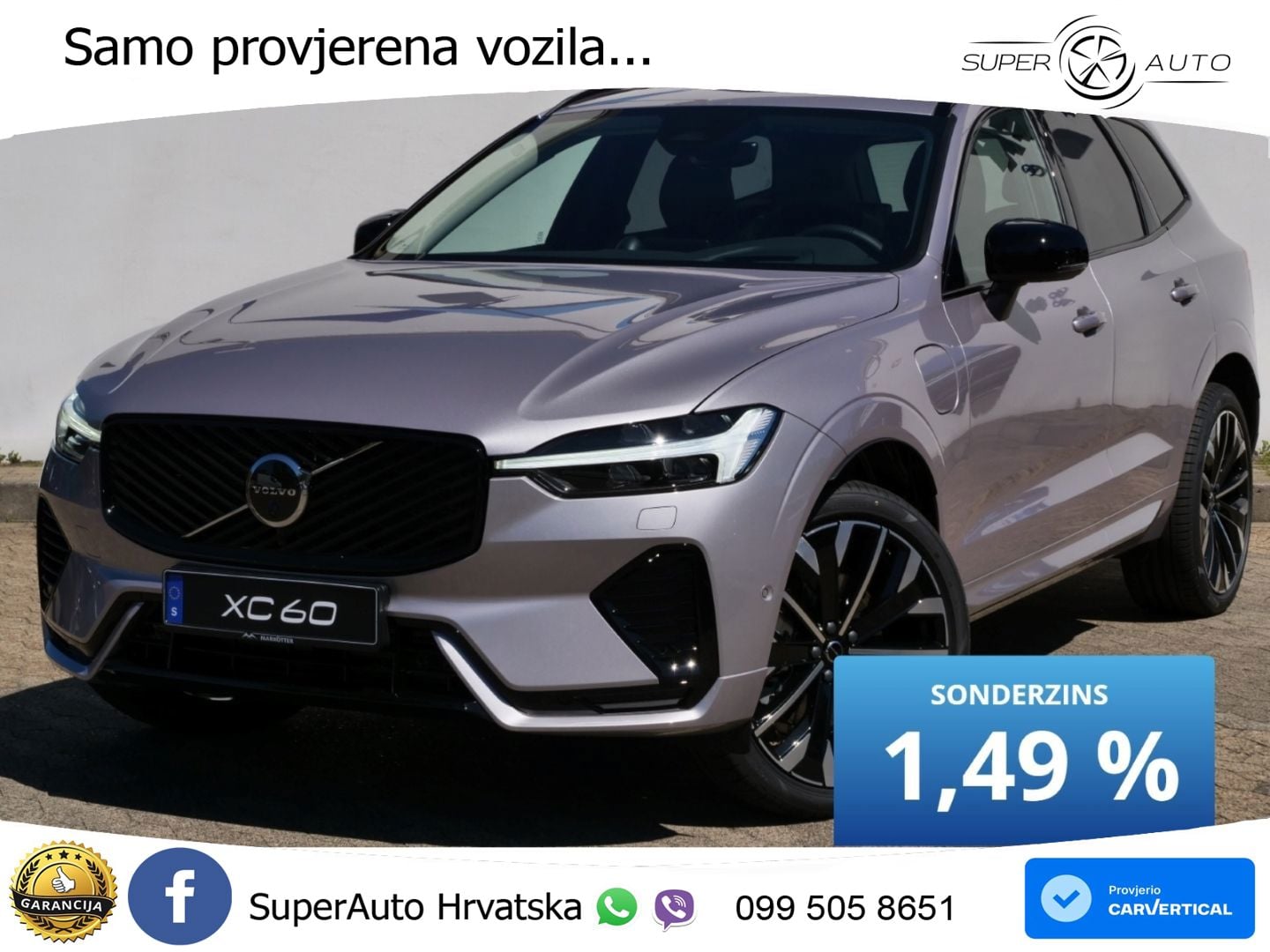 Volvo XC60 T8 AWD Geartronic LED+GR SJED+ACC