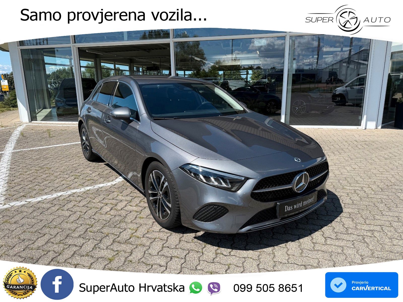 Mercedes-Benz A 180 7G-DCT LED+GR SJED+ACC