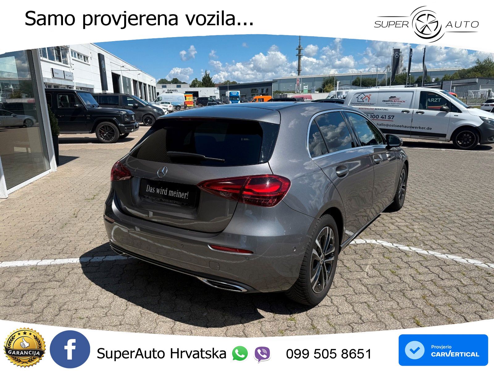 Mercedes-Benz A 180 7G-DCT LED+GR SJED+ACC