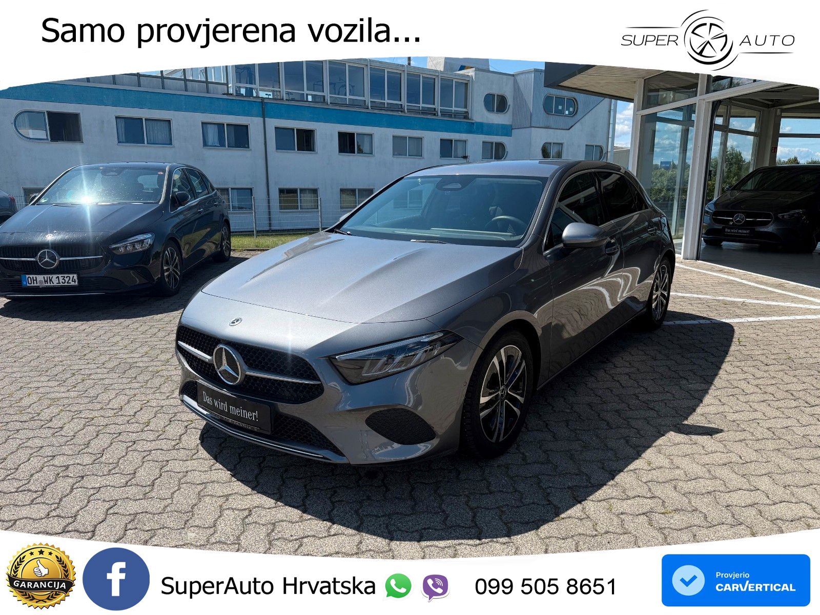 Mercedes-Benz A 180 7G-DCT LED+GR SJED+ACC
