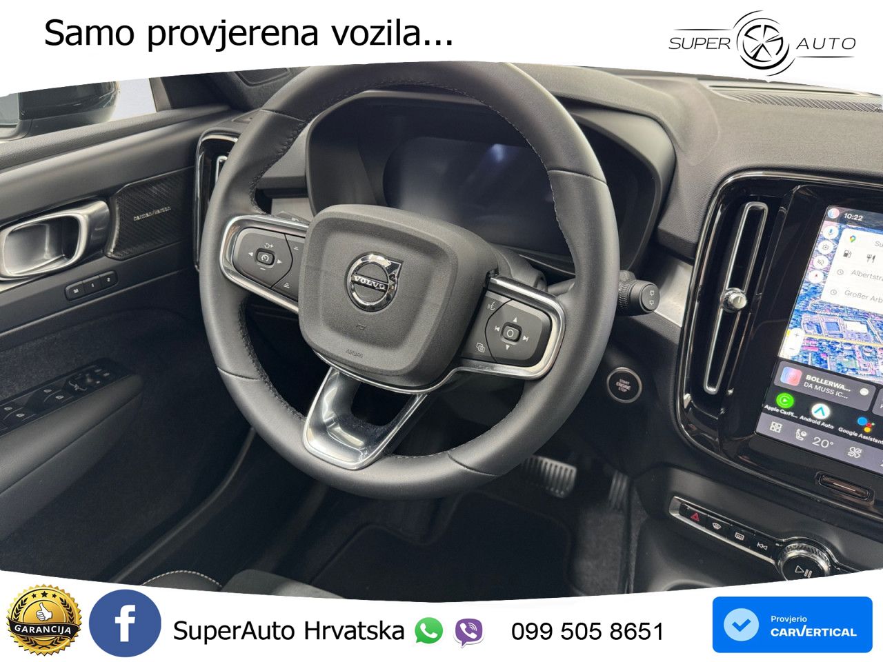 Volvo XC40 2.0 B3 163 KS Automatic ACC+GR SJED+360+PANO