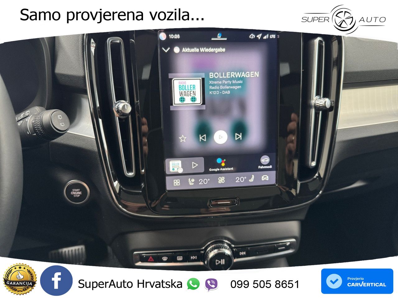 Volvo XC40 2.0 B3 163 KS Automatic ACC+GR SJED+360+PANO
