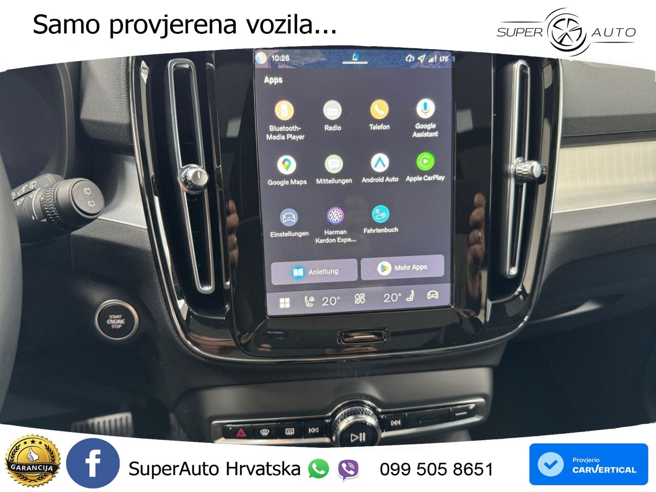 Volvo XC40 2.0 B3 163 KS Automatic ACC+GR SJED+360+PANO