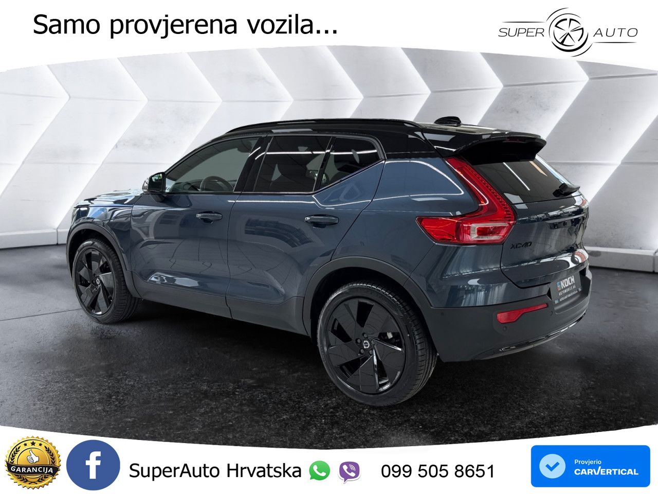 Volvo XC40 2.0 B3 163 KS Automatic ACC+GR SJED+360+PANO