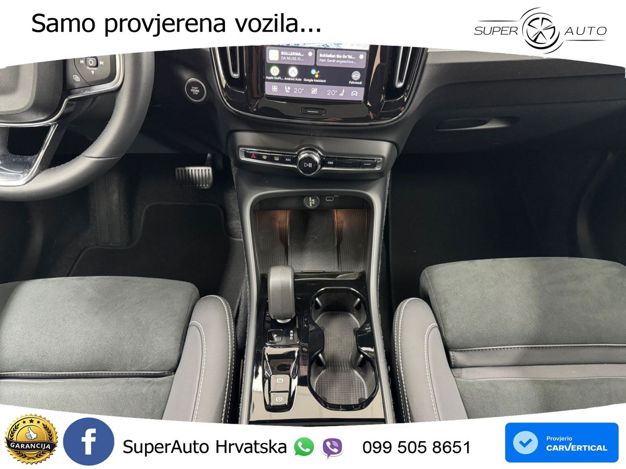 Volvo XC40 2.0 B3 163 KS Automatic ACC+GR SJED+360+PANO
