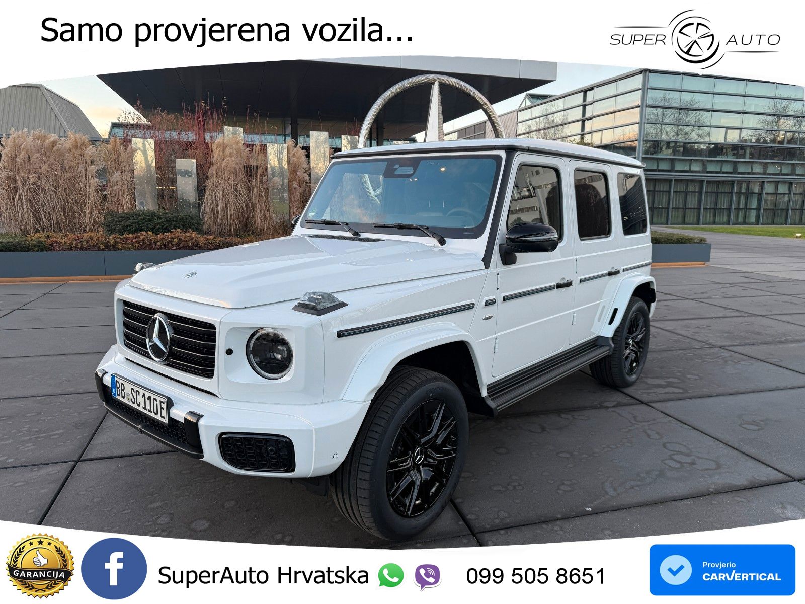 Mercedes G 580 EQ Long 116 kWh (587 KS) 4MATIC Edition One