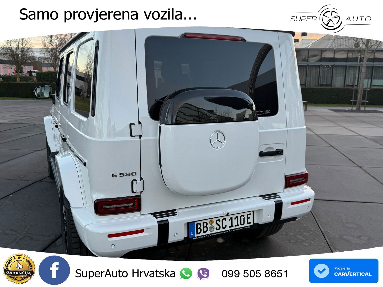 Mercedes G 580 EQ Long 116 kWh (587 KS) 4MATIC Edition One
