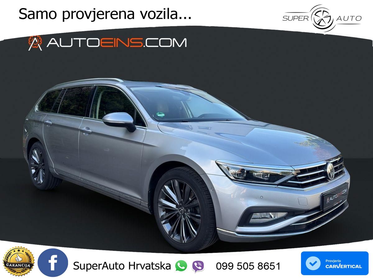 Volkswagen Passat Variant 2.0 TSI (190 KS) DSG Elegance LED+GR SJED+ACC