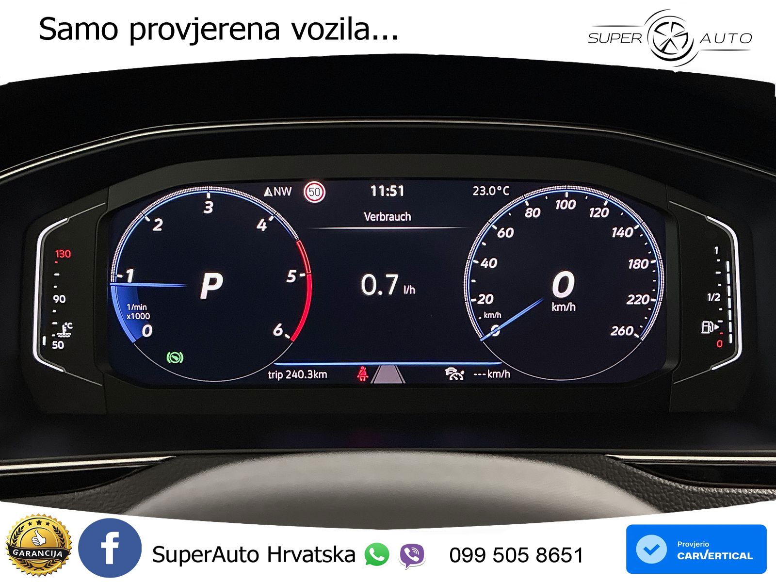 Volkswagen Passat Variant 2.0 TDI (150 KS) DSG Business LED+GR SJED+ACC