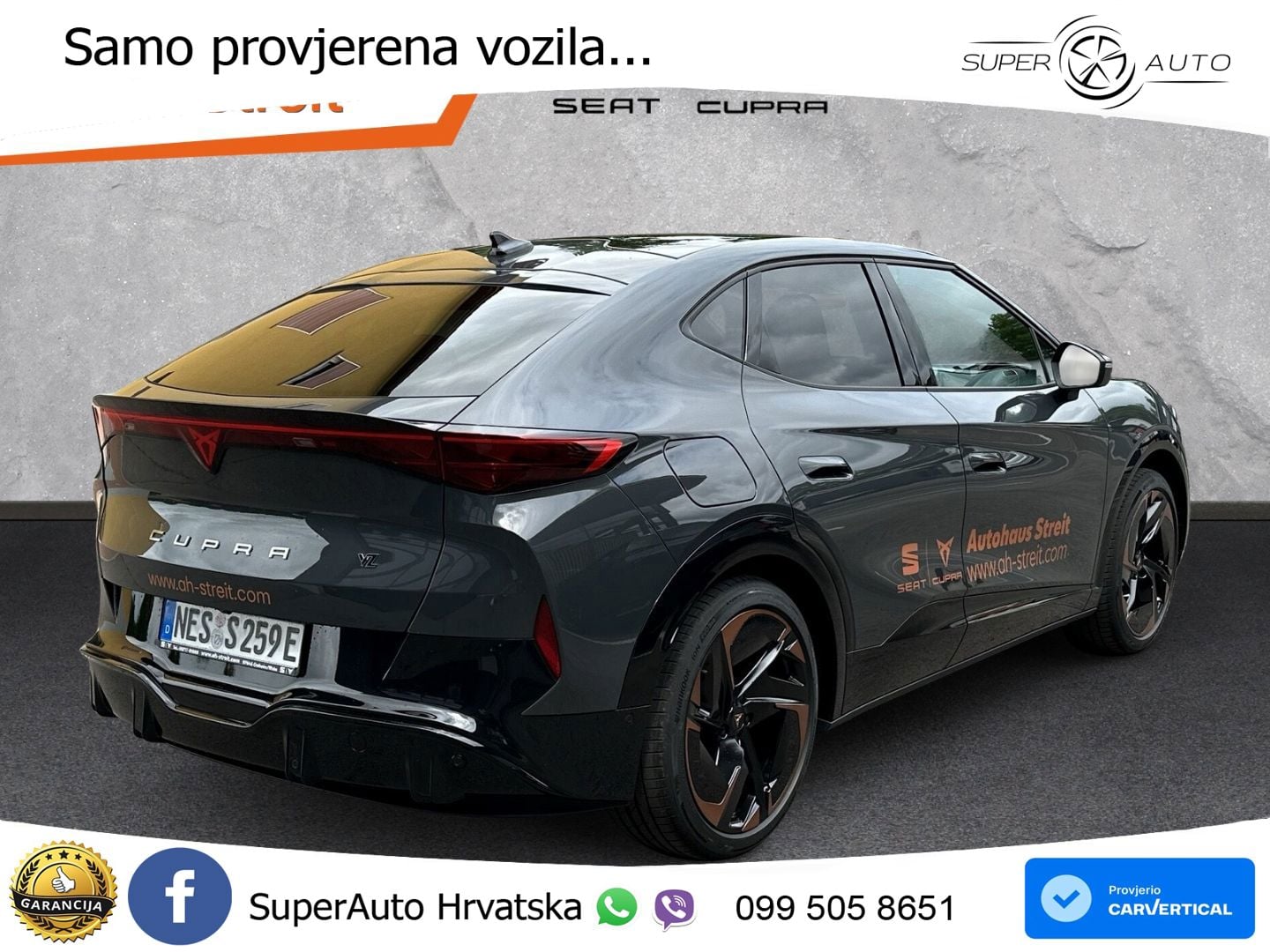 Cupra Tavascan 82 kWh (340 KS)  4WD VZ MATRIX+GR SJED+KAM