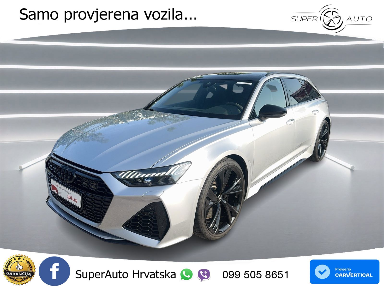 Audi RS6 Avant 4.0 TFSI V8 performance (630 KS)  quattro tiptronic Kuka