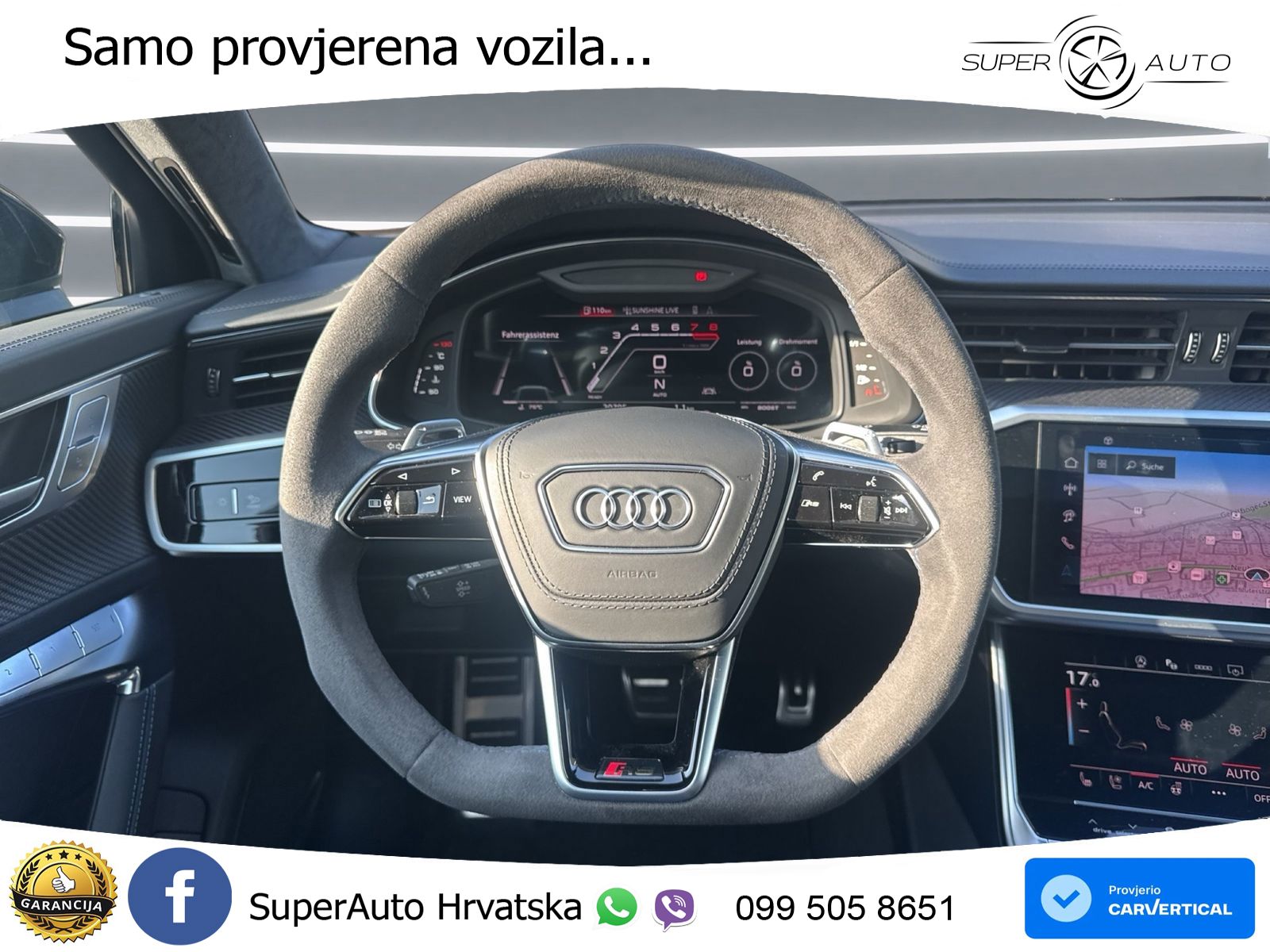 Audi RS6 Avant 4.0 TFSI V8 performance (630 KS)  quattro tiptronic Kuka