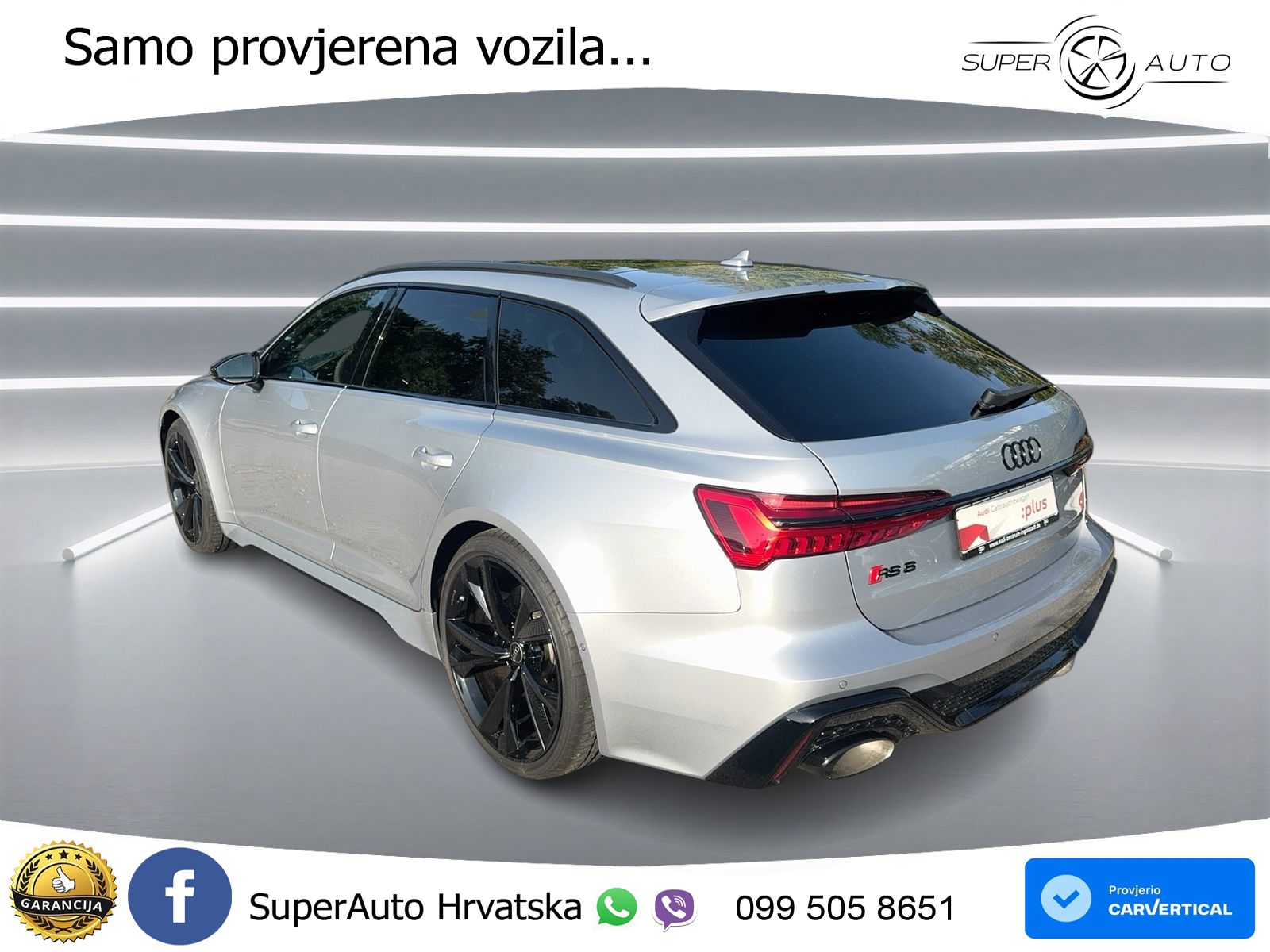 Audi RS6 Avant 4.0 TFSI V8 performance (630 KS)  quattro tiptronic Kuka