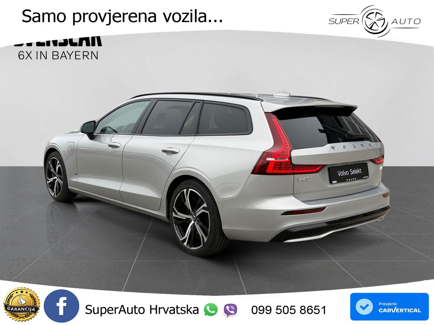 Volvo V60 2.0 T8 AWD Geartronic LED+GR SJED+ACC