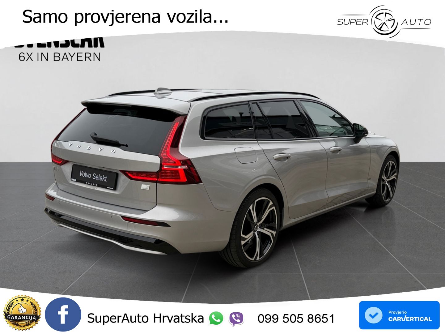 Volvo V60 2.0 T8 AWD Geartronic LED+GR SJED+ACC