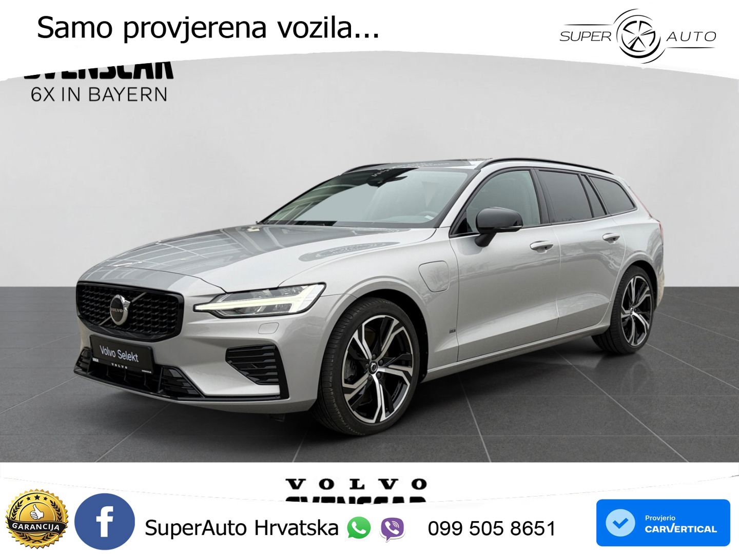 Volvo V60 2.0 T8 AWD Geartronic LED+GR SJED+ACC